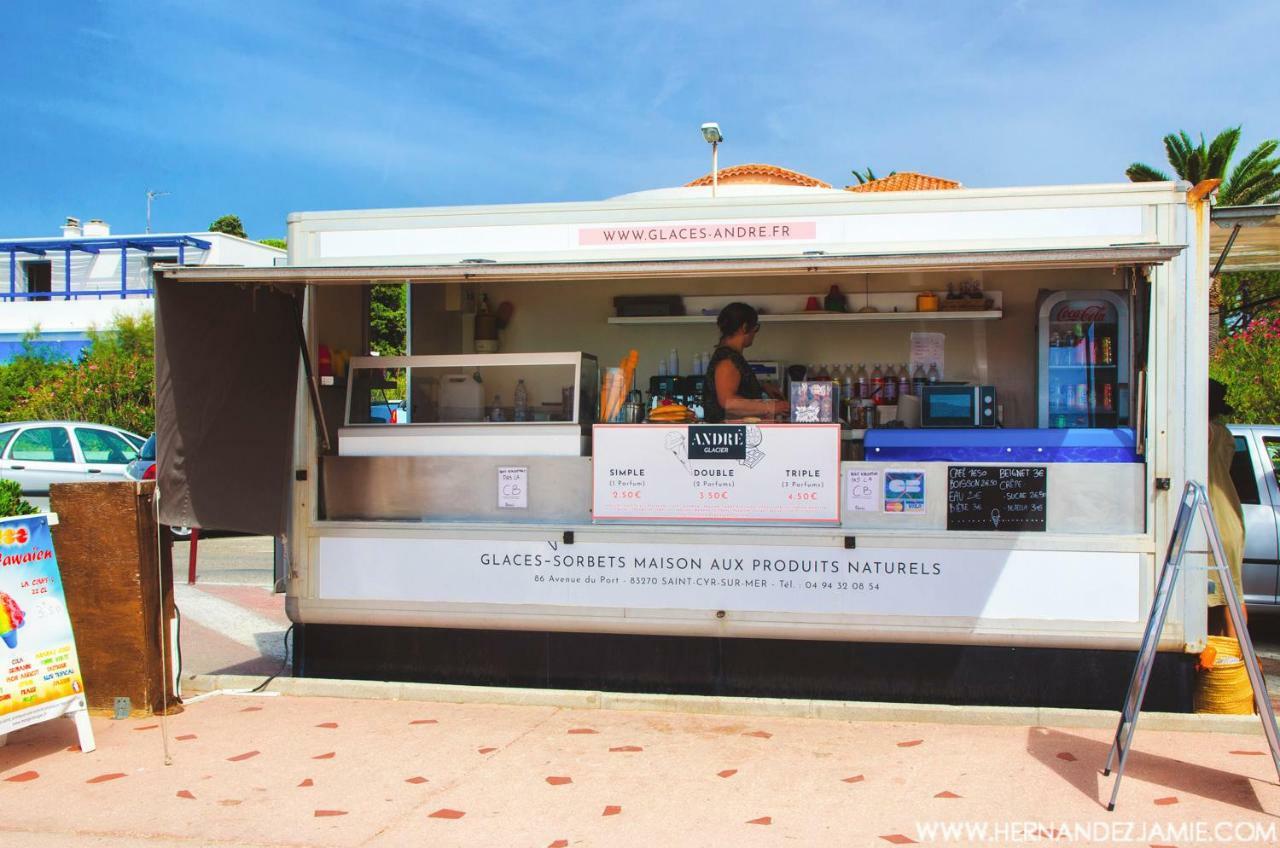 Mer & Relax - Parking - Wifi - Terrasse - Mer Saint-Cyr-sur-Mer Exterior photo